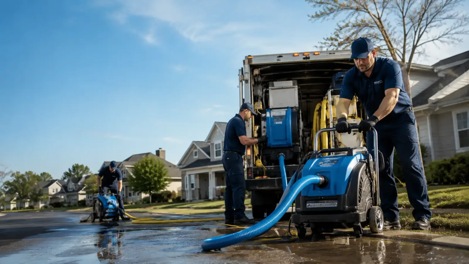 Flood Damage Cleanup in Hope, ND